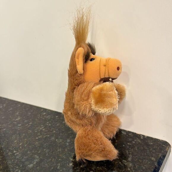 Ganz Bros ALF Plush Finger Puppet 8 Inch Vintage 1987 - Picture 7 of 10